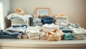 Jak ułożyć ubranka dla niemowlaka w komodzie