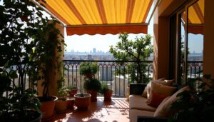 Jak zacienić balkon